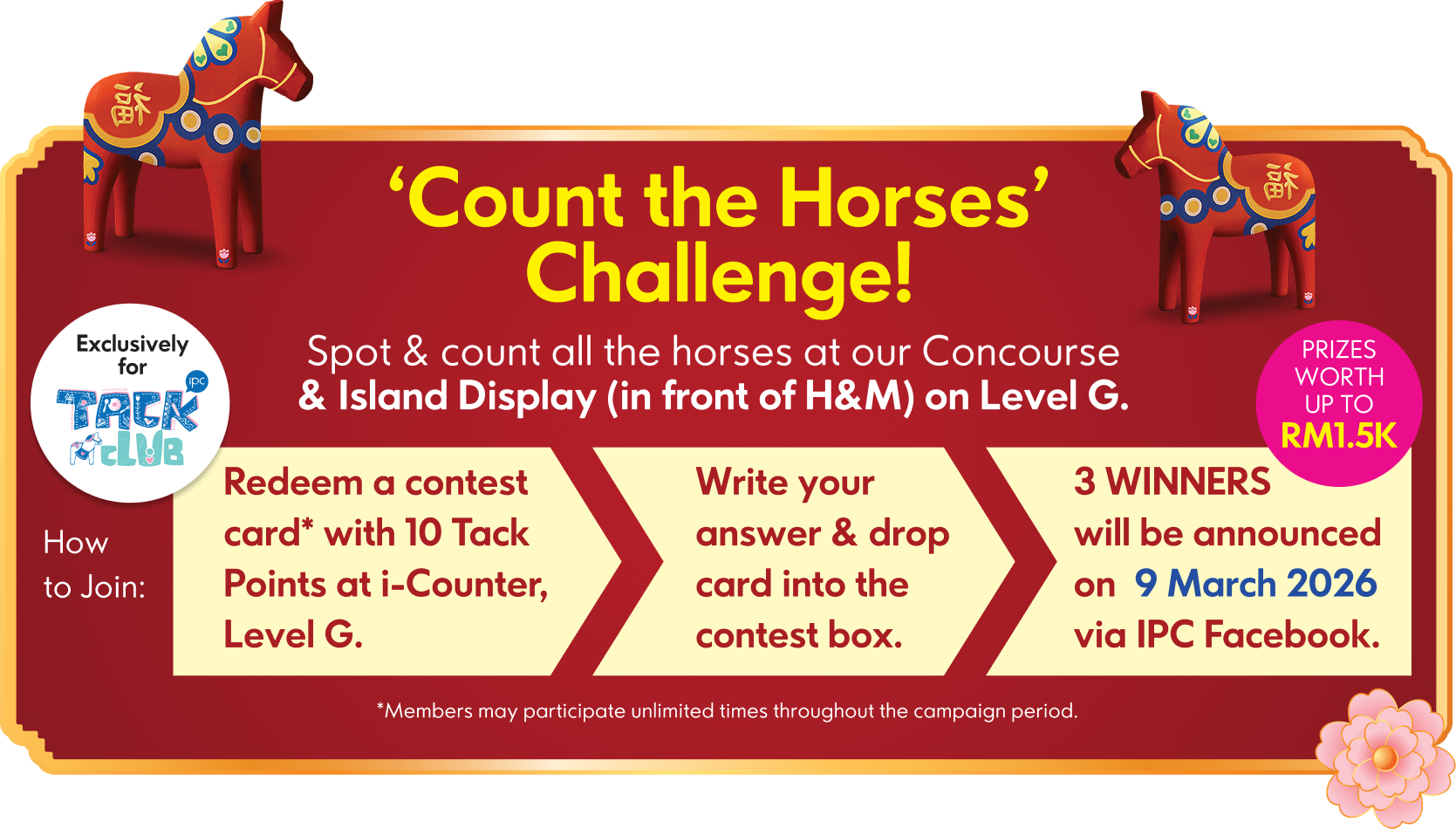 ‘Count the Horses’ challenge